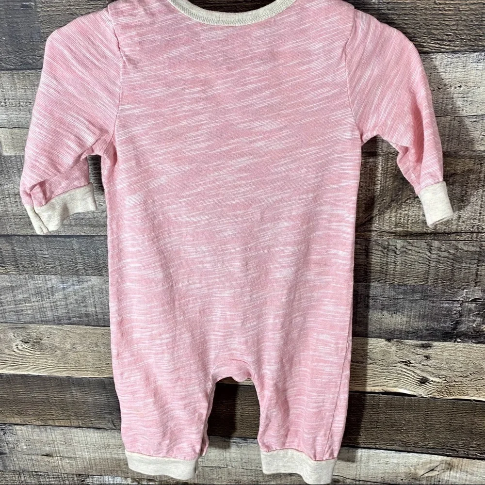 Old Navy Baby Girl’s Striped Pink Romper‎